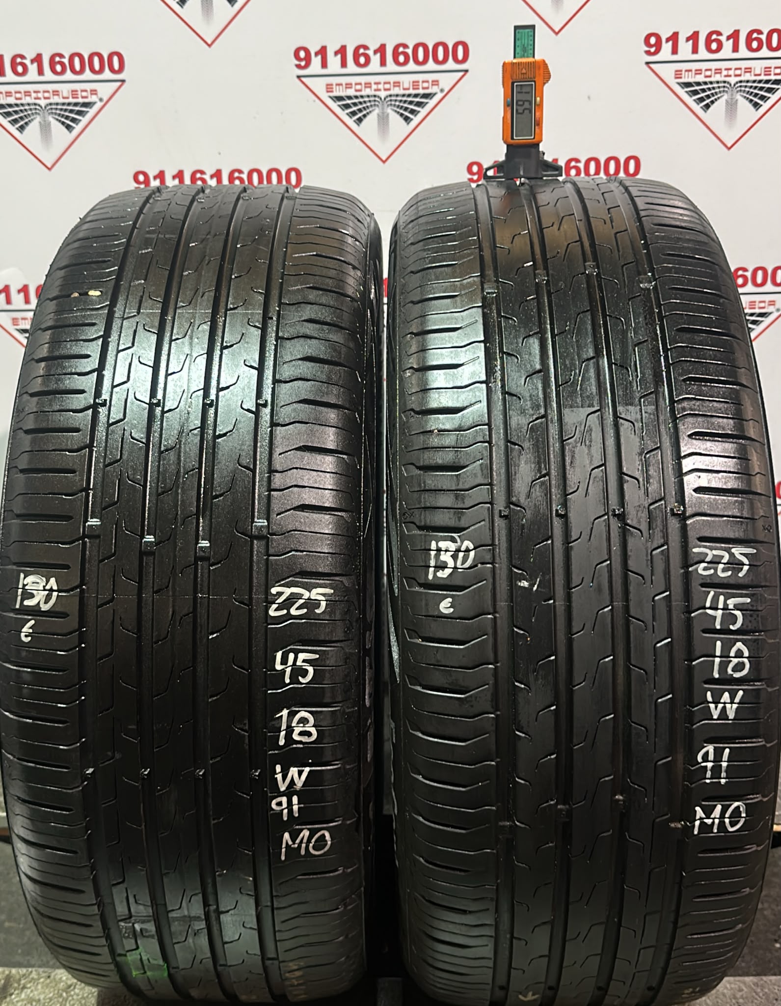 CONTINENTAL ECOCONTACT 6 USADO  225/45 R18 91 W